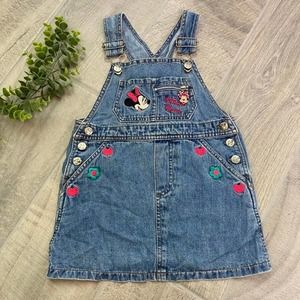 Minnie mouse overall skirt 3T